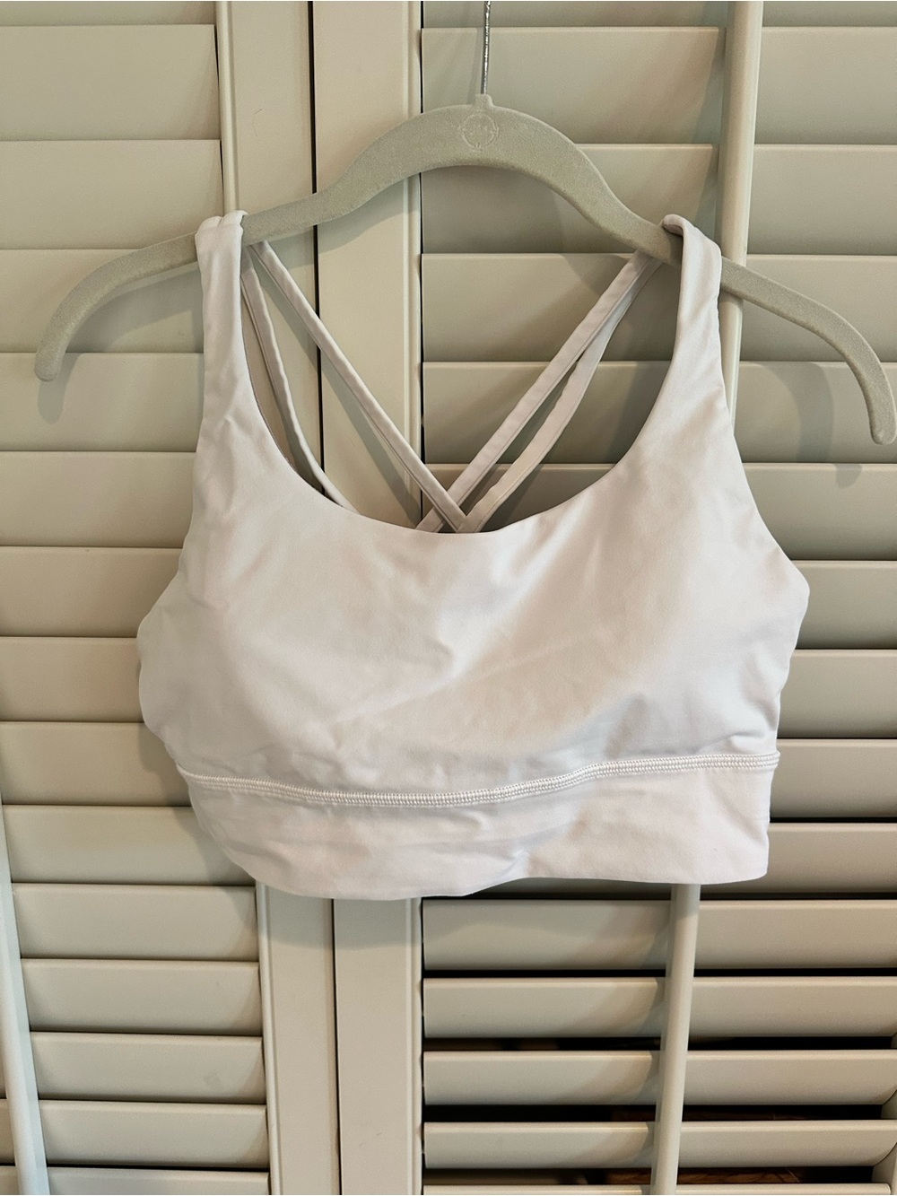 lululemon athletica White Strappy High-Impact Sports Bra